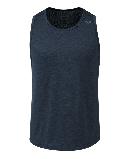 EnduroMesh Tank | Midnight Blue Heather