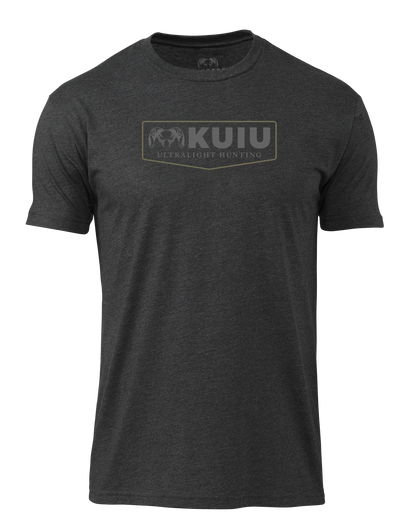 KUIU Shield Logo T-Shirt | Charcoal