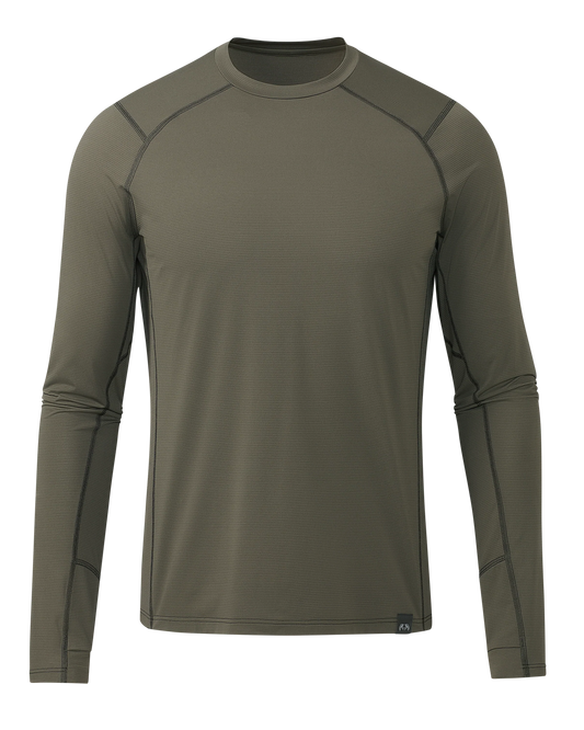 Vital S1 Long Sleeve Crew | Ash