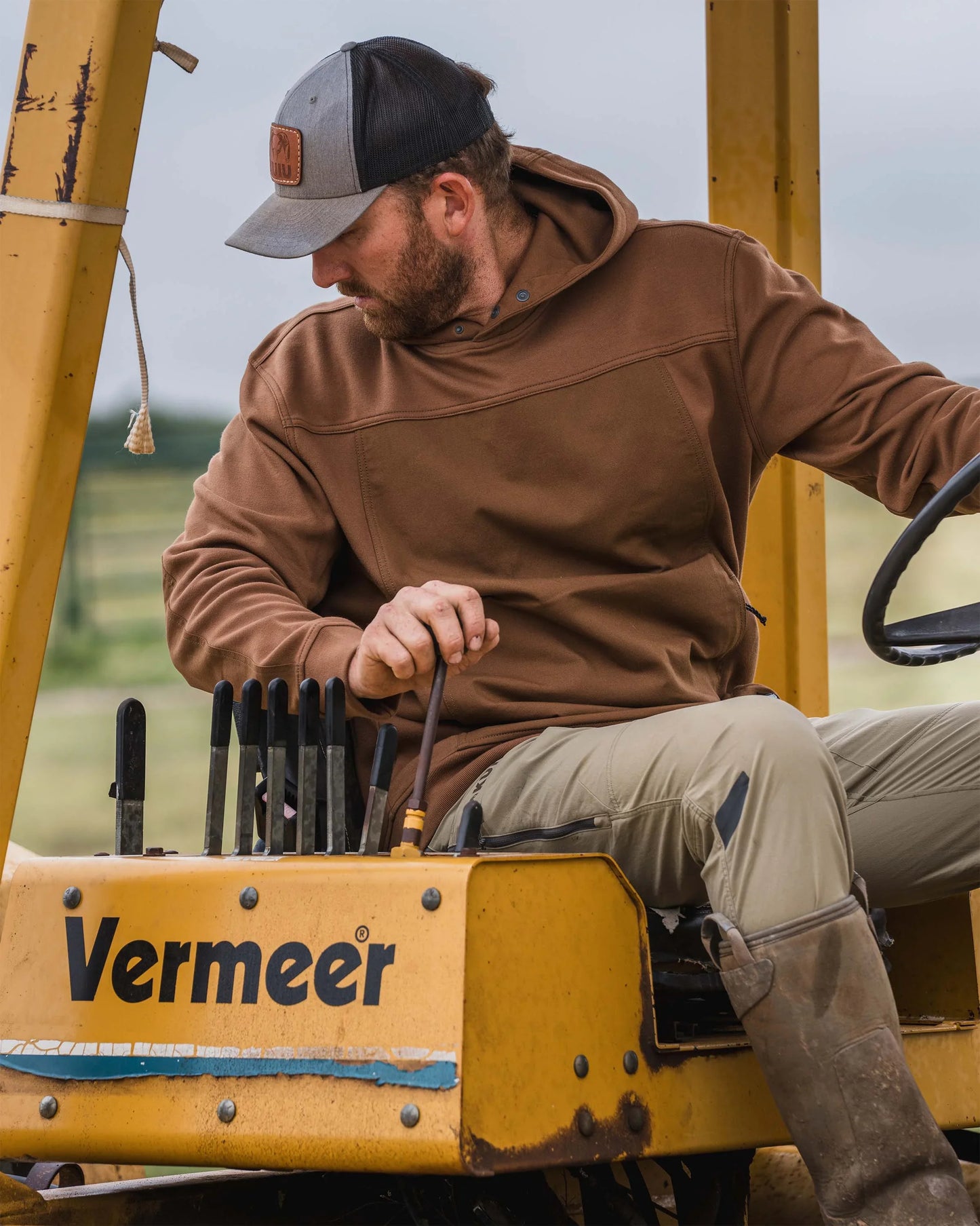 Workgrade Utility Hoodie | Steel Blue