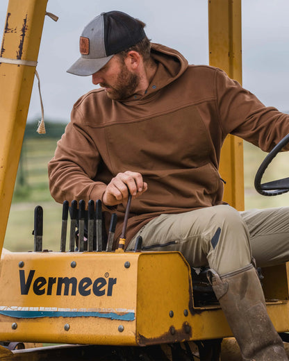 Workgrade Utility Hoodie | Steel Blue