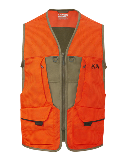Core Upland Vest | Khaki/Blaze Orange