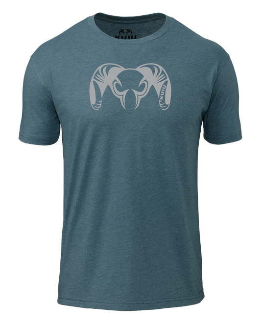 KUIU Engraved Ram T-Shirt | Indigo