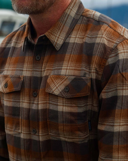 Field Flannel Shirt | Shadow Blockline