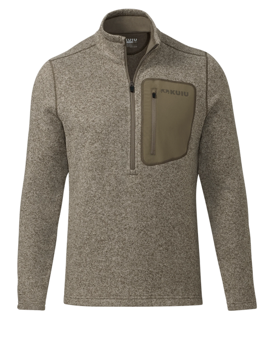 Base Camp Pullover Sweater | Khaki Heather