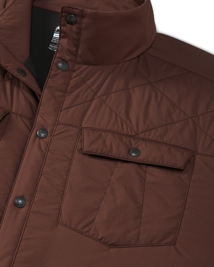 Base Camp Insulated Snap Shirt | Redwood