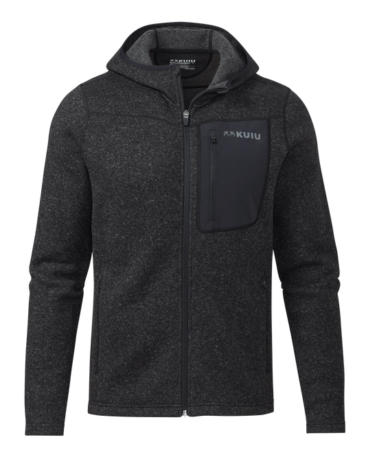Base Camp Hooded Sweater | Heather Black