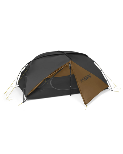 Mountain Star 2 Person Tent | Gunmetal-Camel