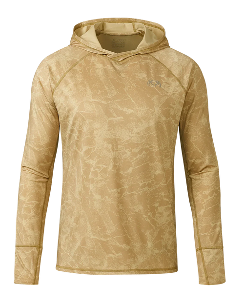Gila LS Hoodie Gritstone | Dune Gritstone