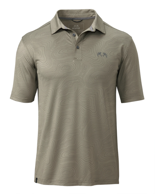 KUIU Performance Polo | Woodsmoke Topo