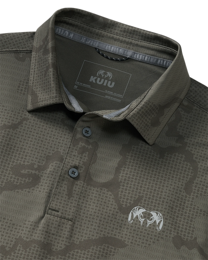 KUIU Performance Polo | Ash Tonal