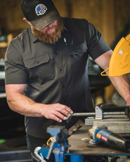 Motive SS Workgrade Shirt | Asphalt