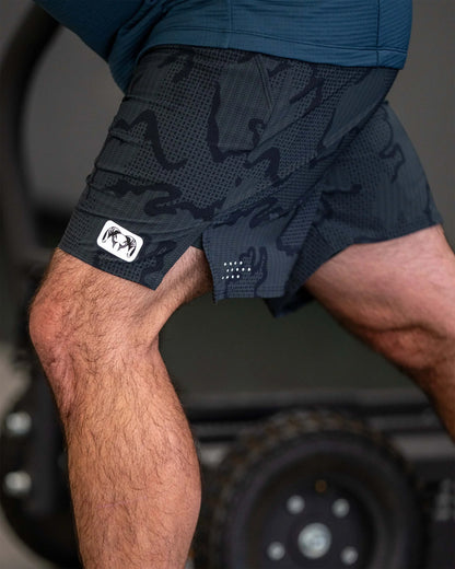 EnduroTrainer Lined 7″ Short | Dark Iron Tonal