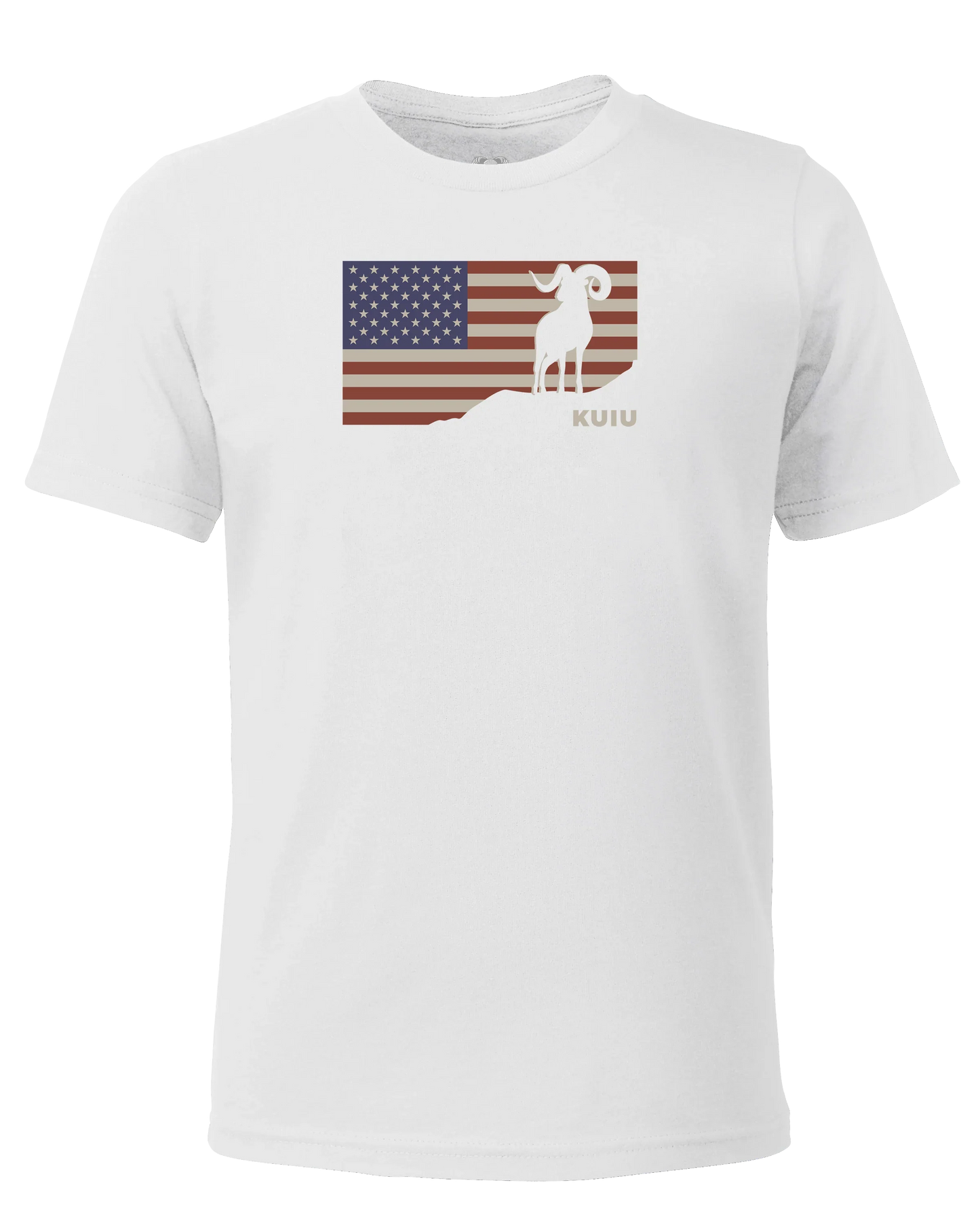 Youth Ram Flag T-Shirt | White
