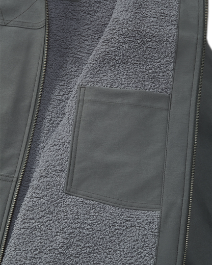 Brawley Hooded Fleece Jacket | Gunmetal