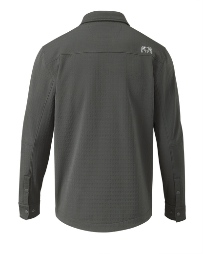 Blockfield Fleece Shirt Jacket | Gunmetal