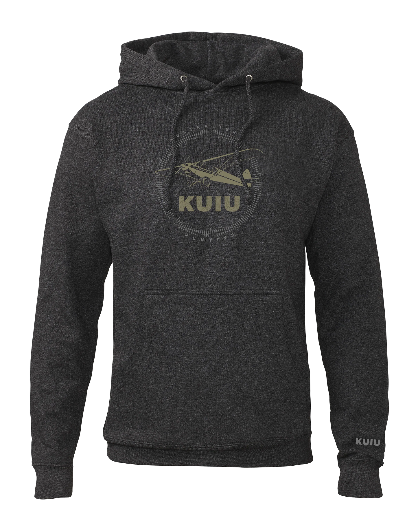 KUIU Super Cub Logo Hoodie | Charcoal
