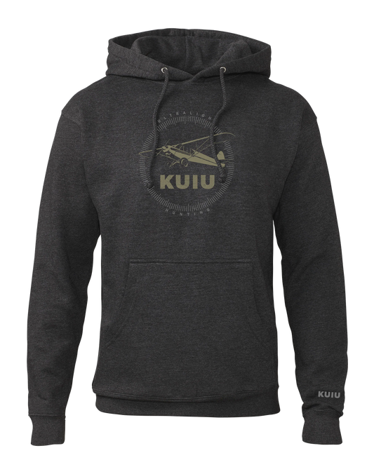 KUIU Super Cub Logo Hoodie | Charcoal