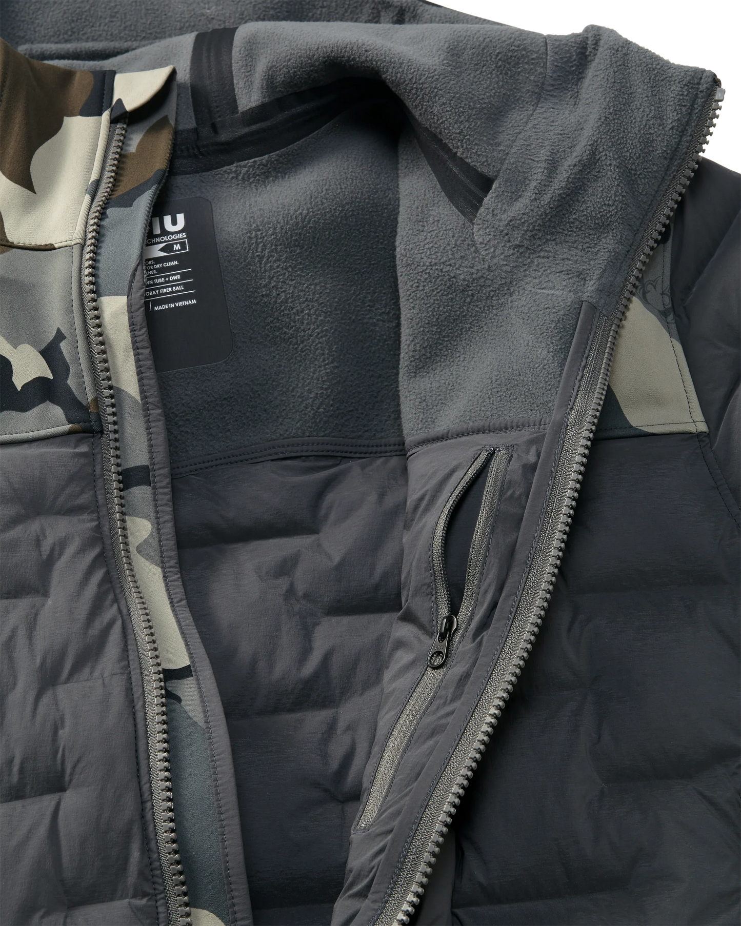Axis Thermal Hybrid Hooded Jacket | Vias