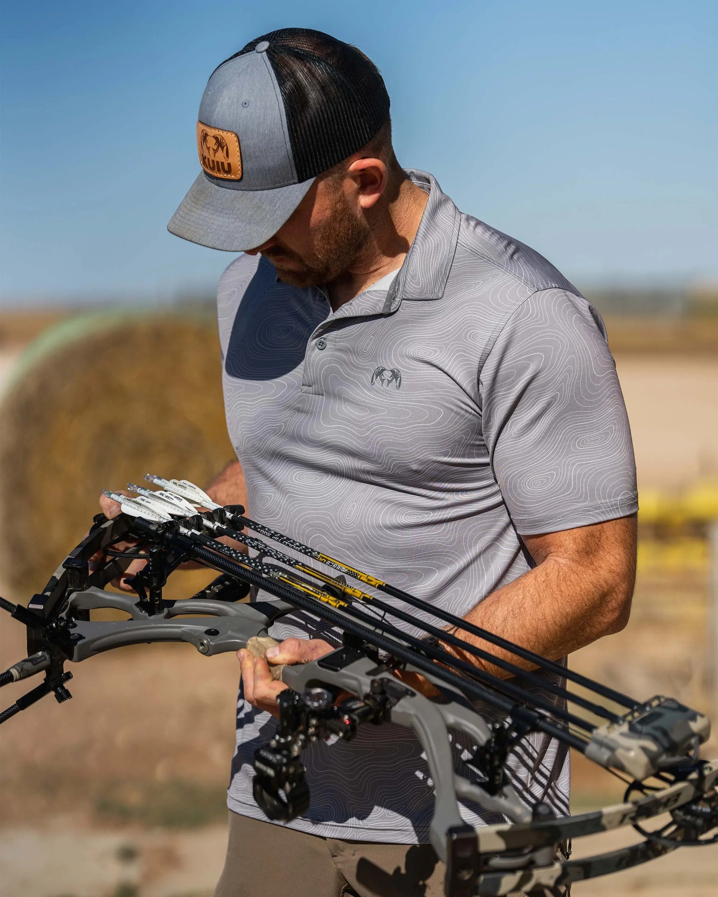 KUIU Performance Polo | Haze Topo