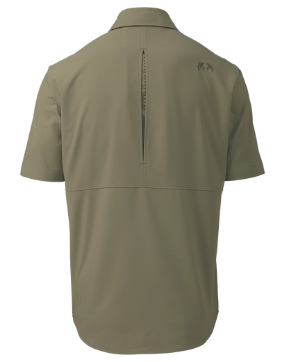 Mesa Vented SS Snap Shirt | Khaki