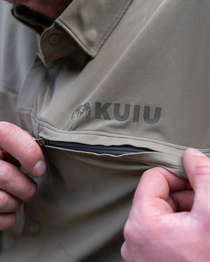 Mesa Vented SS Snap Shirt Topo | Glacier Topo Print