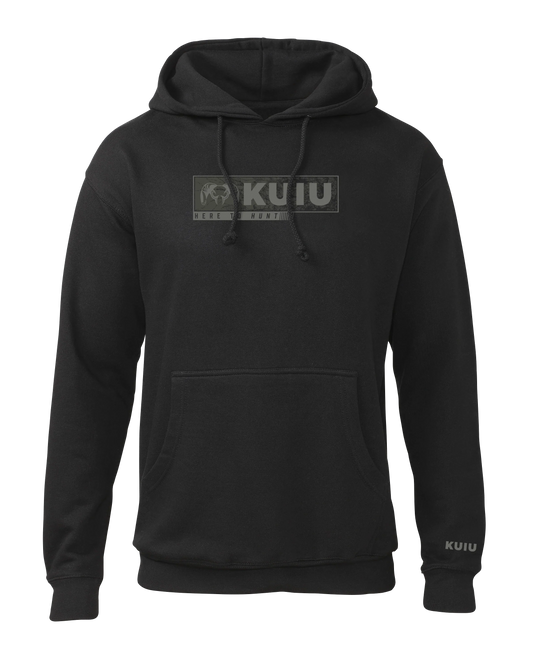 KUIU Here to Hunt Gritstone Hoodie | Black