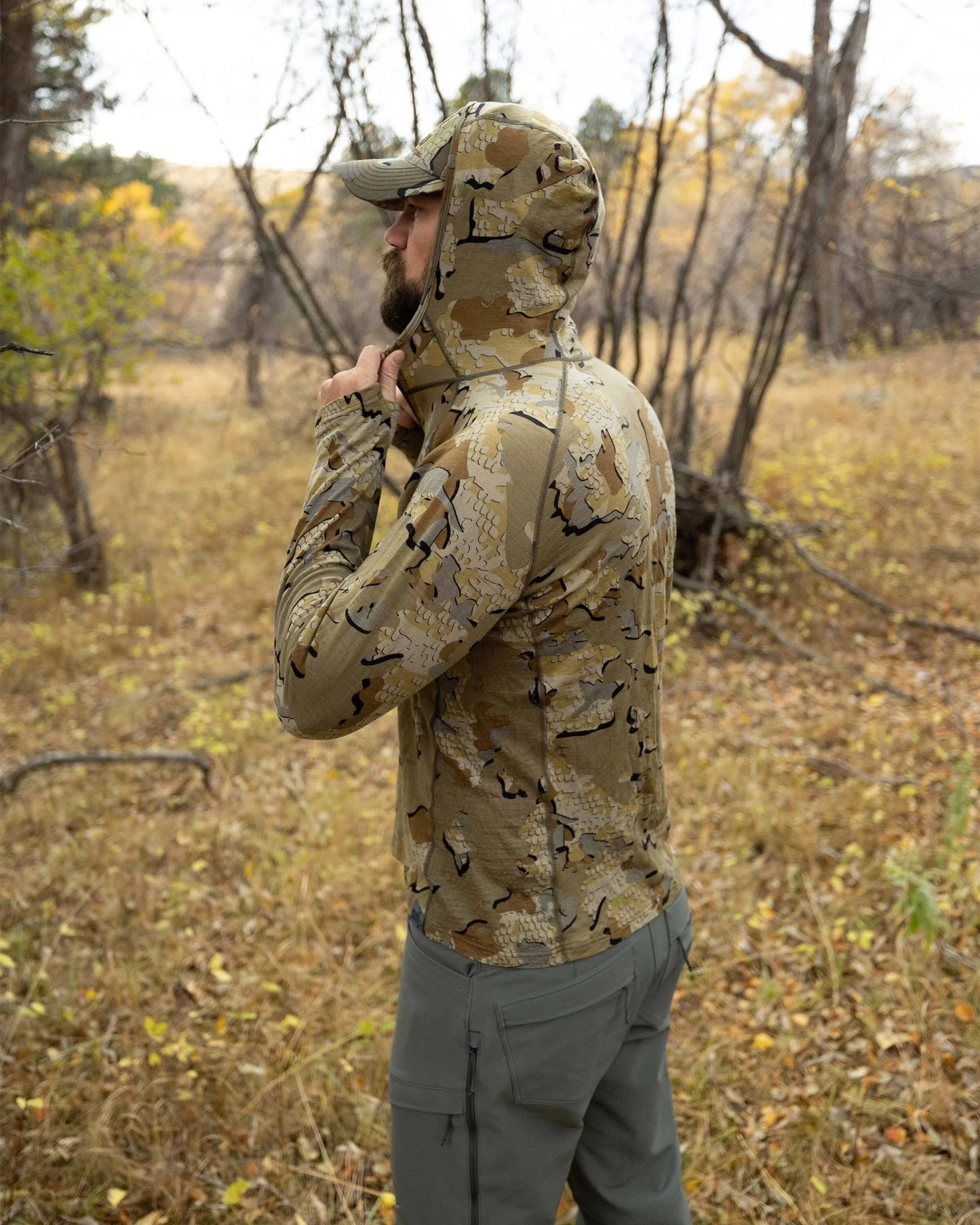 ULTRA Merino 145 Zip-T Hunting Hoodie | Verde