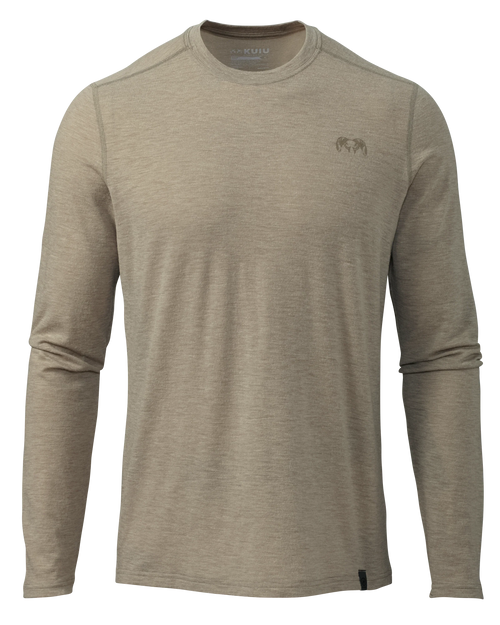 ULTRA Merino 120 LT LS Crew-T | Bone
