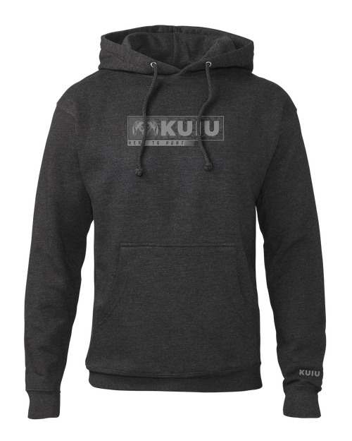 KUIU Here to Hunt Gritstone Hoodie | Charcoal