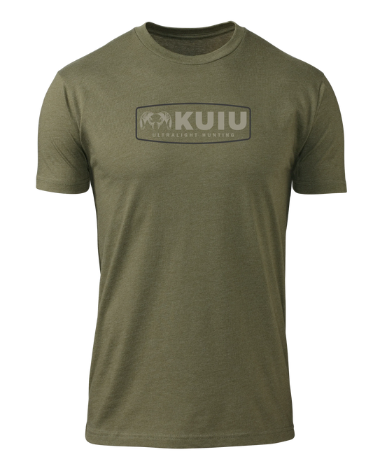 KUIU Outlined Patch T-Shirt | Military Green